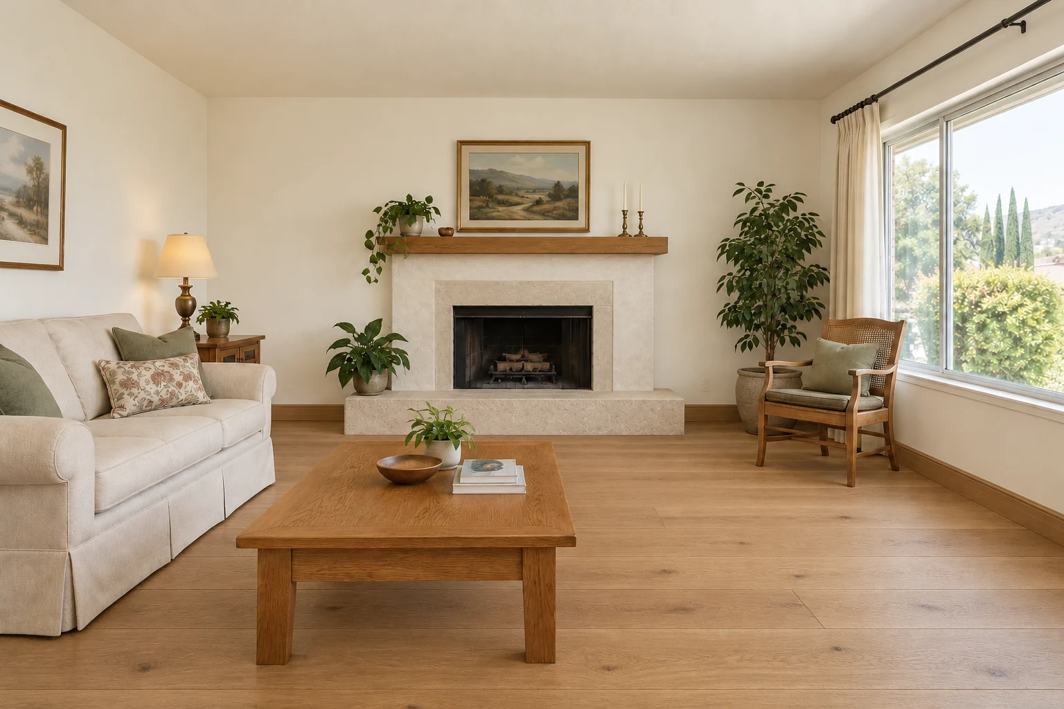A fresh foundation — after remodel concept