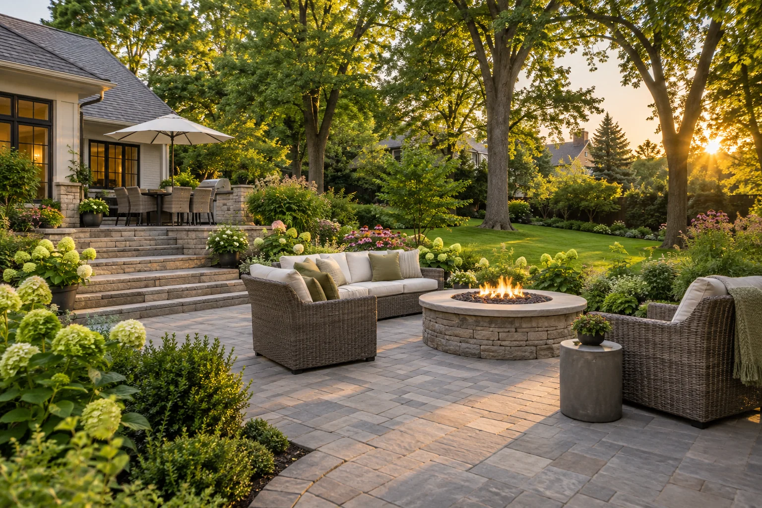 Backyard Gathering Space