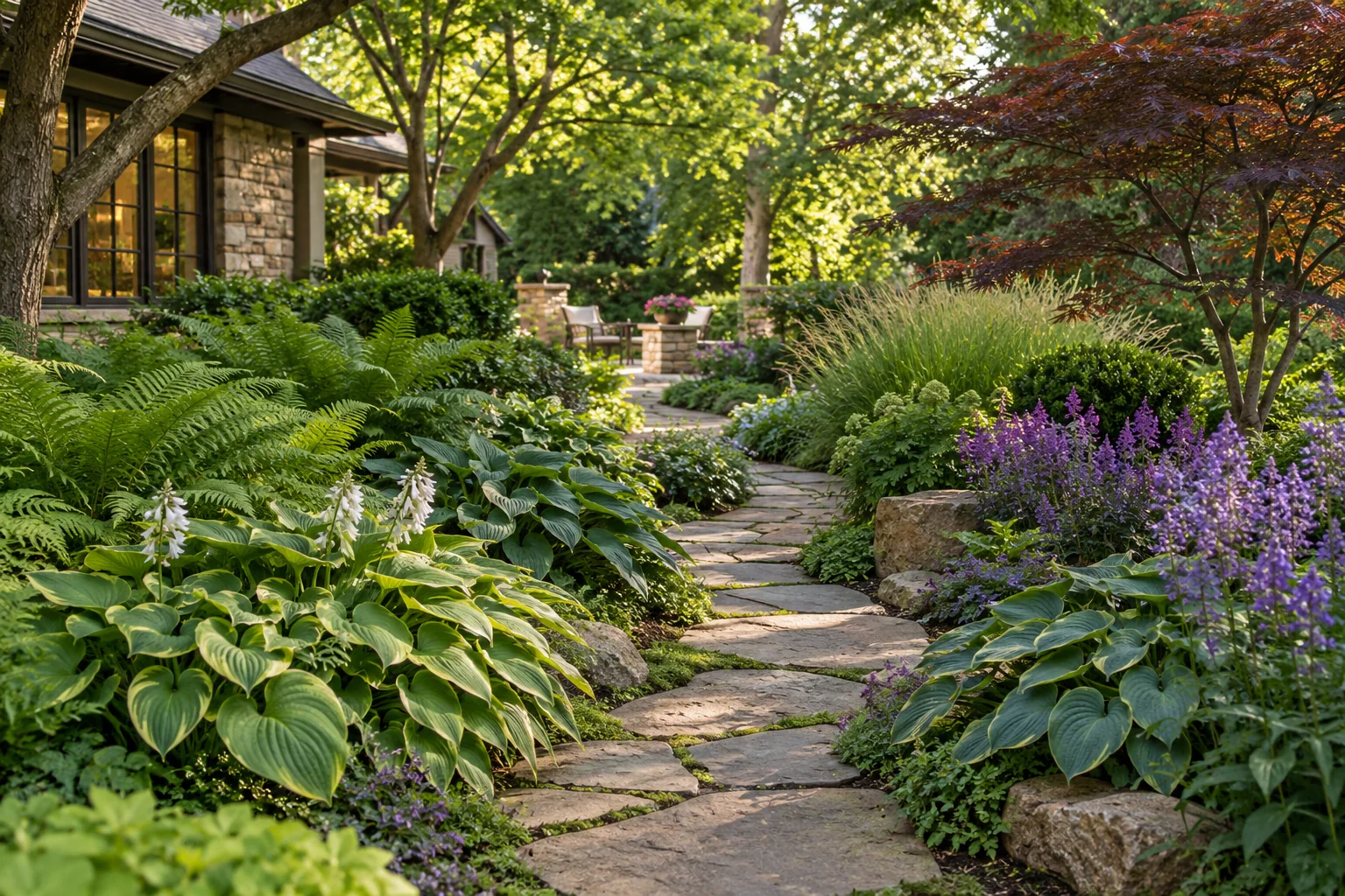 Layered Garden Retreat