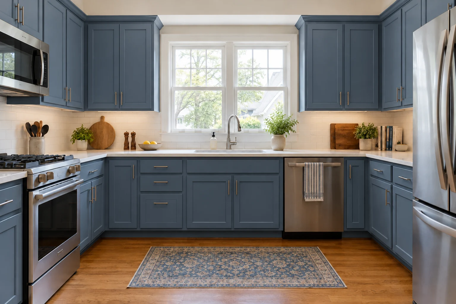 A kitchen with a new mood