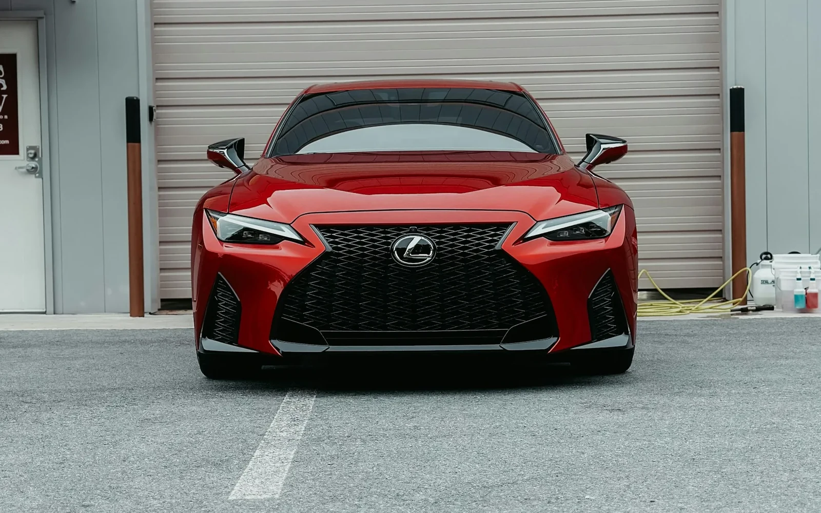 Vehicle paint after detailing