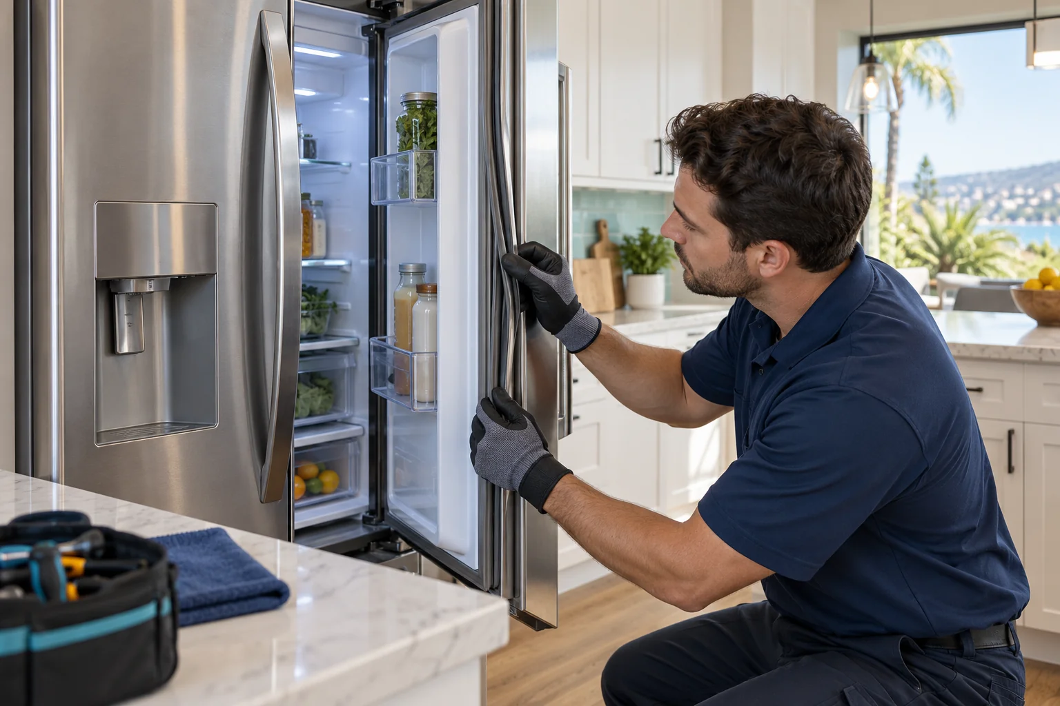 Refrigerator Repair, illustrative appliance service photograph