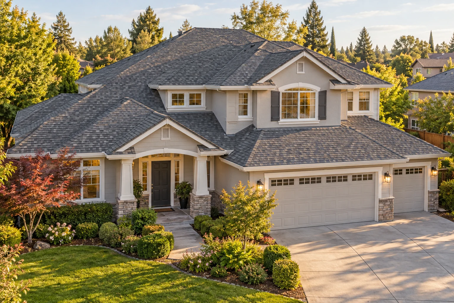 For the place you call home, illustrative roofing photograph