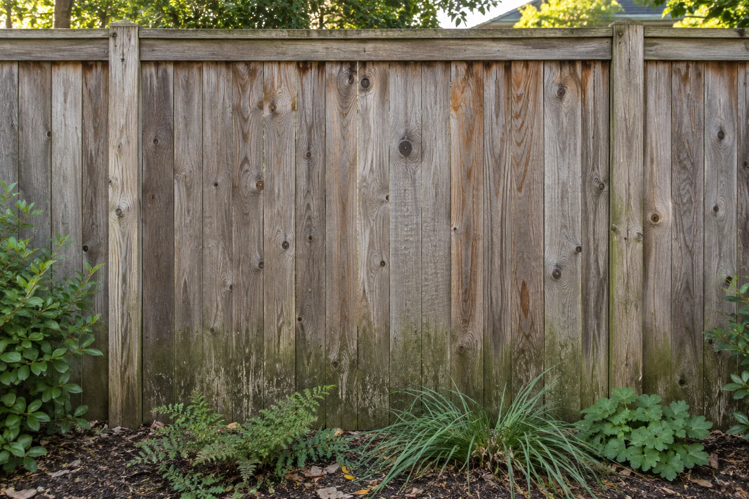 Let the wood show through, illustrative before cleaning